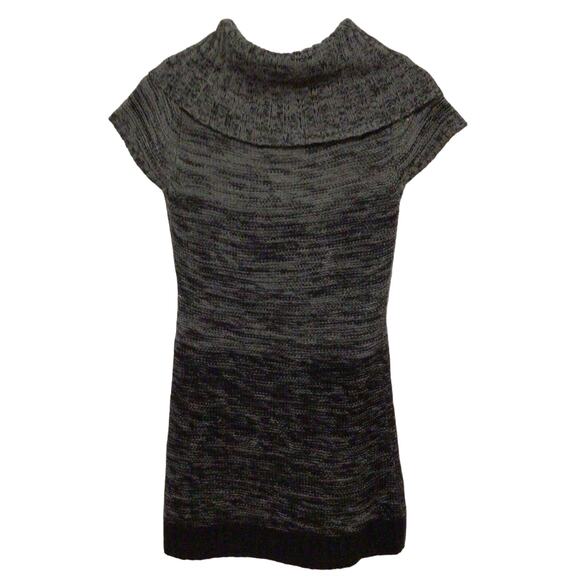 Lei Junior Knit Sweater Dress Size Medium Stretch Casual Heather Grey NWT - Picture 3 of 4